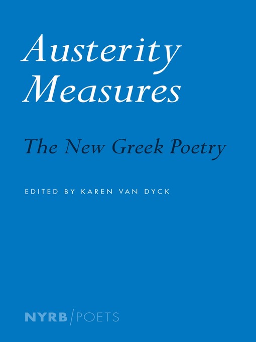 Title details for Austerity Measures by Karen Van Dyck - Available